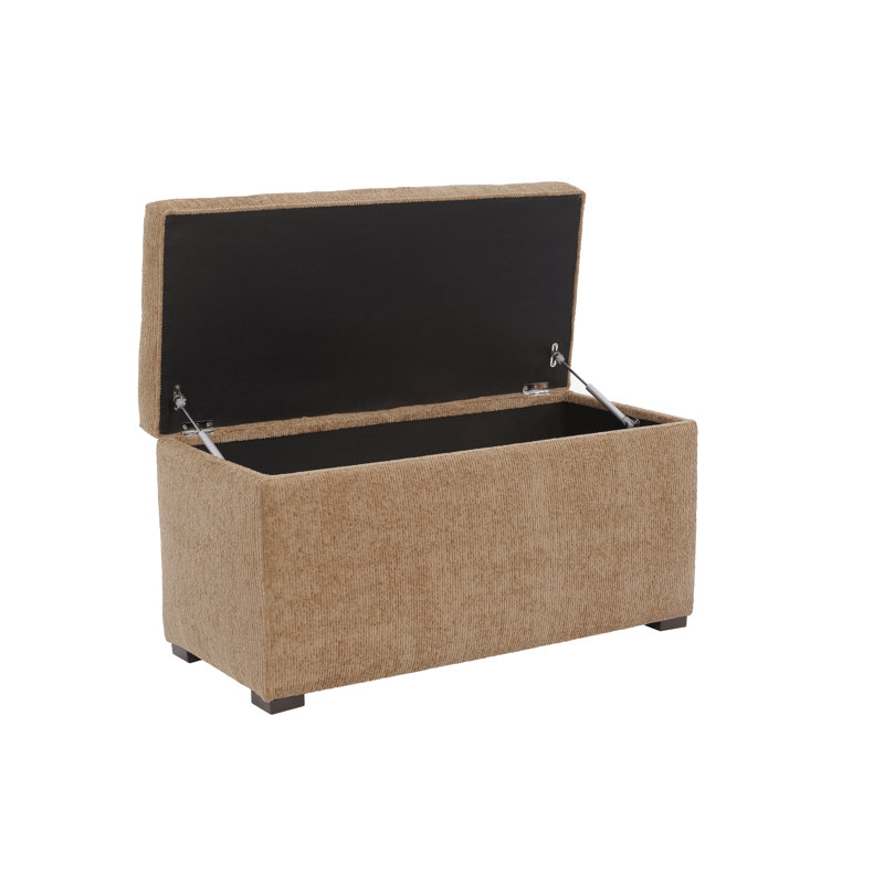 Angela Lift Top Storage Bench, Tan