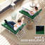 Outsunny Sun Lounger Cushions Only Set of 2, 190 x 56 x 10 cm-580895148