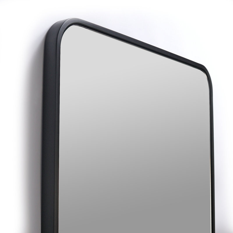 Trinity Metal Mirror, Black