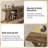 Farmhouse 54" Wooden Console Table，narrow Entryway Table Sofa Table-1929828702