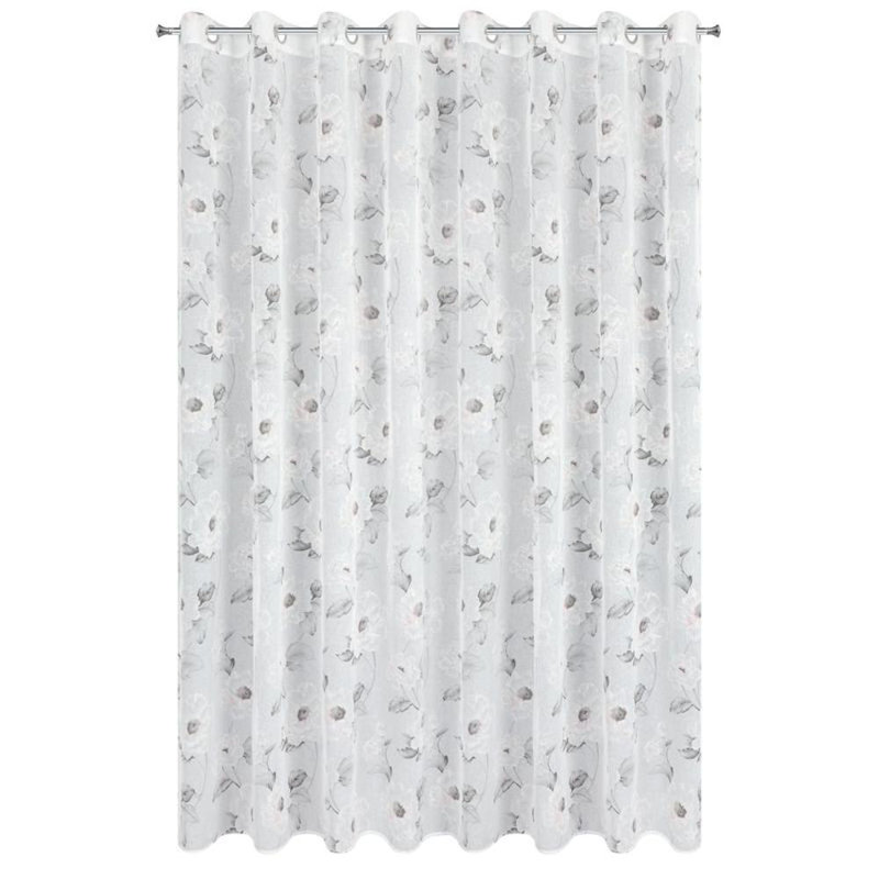 Agustiniano Room Darkening Curtain Single Panel, Pink