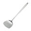 Ensemble d'ustensiles de cuisine 4 pièces en acier inoxydable 304 - Spatule et cuillère avec poignées allongées pour une manipulation sécuritaire