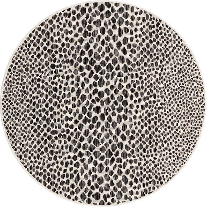 Tapis d'extérieur Destiny, Rond 4 pi