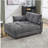 sofa bed, extra-large lounger, comfortable cloud sofa-928982431