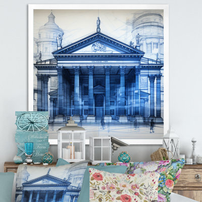 " Blueprint Of Washington Architecture I "