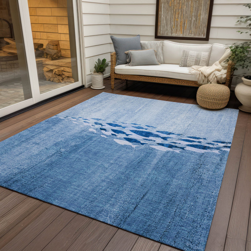 Kinslee Indoor / Outdoor Rug, Rectangle 3' x 5'