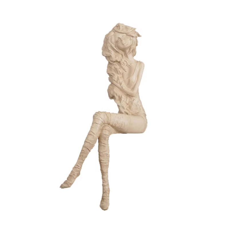 Ornement de sculpture Creative, Blanc