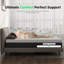Medium Firm Cooling Gel Memory Foam Mattress, Zippered Removable Cover, Mattress In A Box-2124183483-2124183481