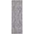 Lyiah Oriental Machine Washable Polyester Area Rug in Gray-166941874