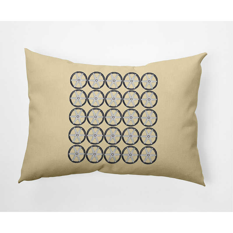 Coussin lombaire , Jaune