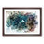 Hammerhead Shark in Abstract - Picture Frame Painting Print-55738100-55738105