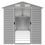 Buckhanon Garden Shed 191x895x198 cm Galvanised Steel-452833847