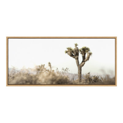 «Joshua Tree Landscape» par Saint and Sailor Studios, reproduction d'art sur toile encadrée