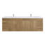 Ensemble de meuble-lavabo mural double 83,44 po Mapleview-1412248534