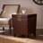 Nailhead End Table Trunk - Espresso