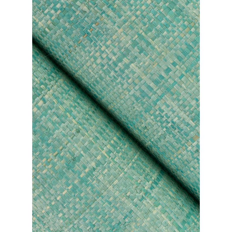 Twine Grass Cloth Wallpaper Roll, Green