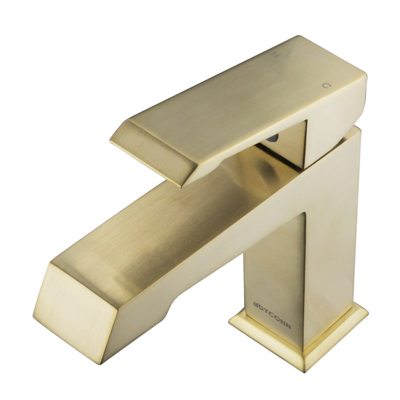 Single-Hole Single-handle Bathroom Faucet, Brass