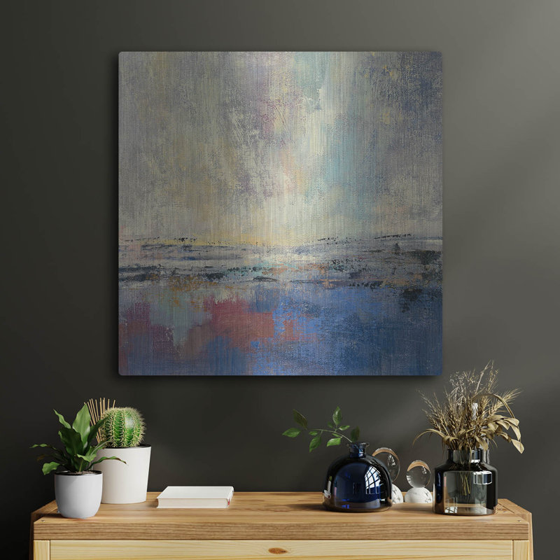 Luxe Coastal Art «Coastal View I» par Silvia Vassilev «Coastal View I» par Silvia Vassileva, H 24 po x l 24 po