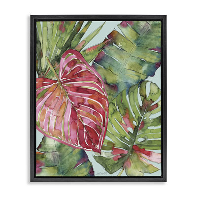 Cadre flottant vert Palm Springs, design par Anne Tavoletti
