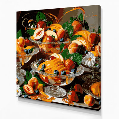 Art mural sur toile Desserts