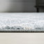 Tapis bleu clair / blanc Mashawna-135889829