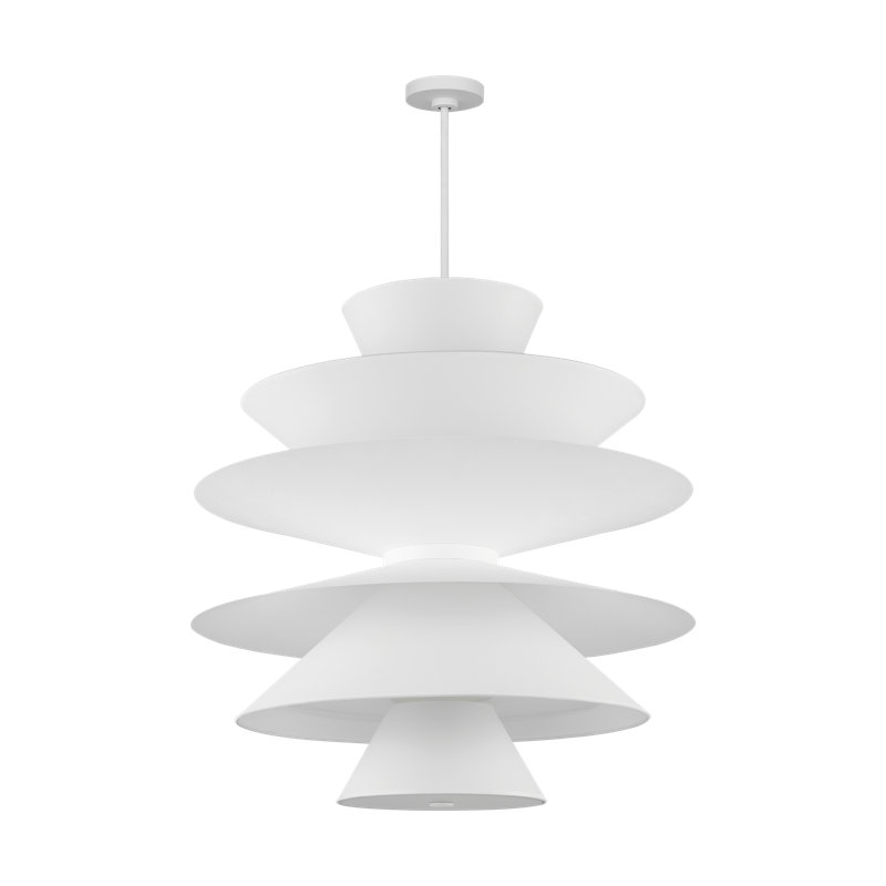 Chambord 16 - Light Pendant, White