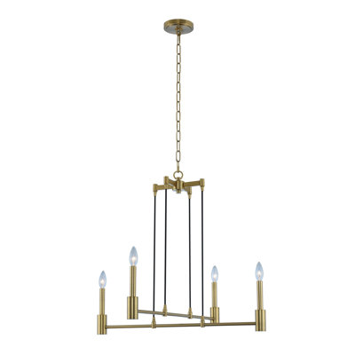 Lustre Mid-Century Art déco Kingston par Kalco