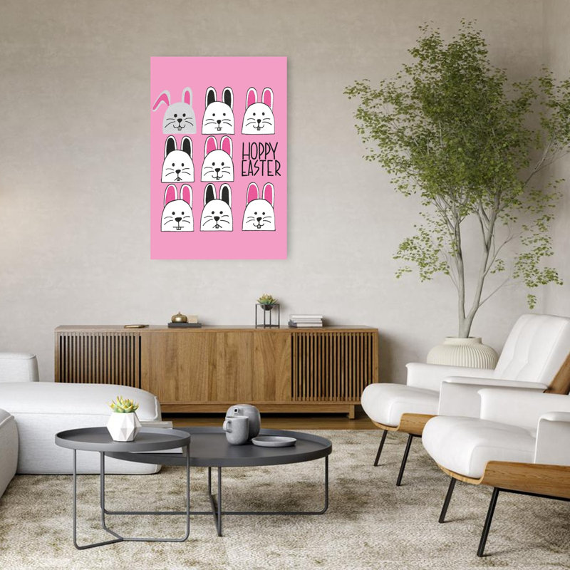Reproduction d'art mural Hoppy, H 48 po x l 32 po