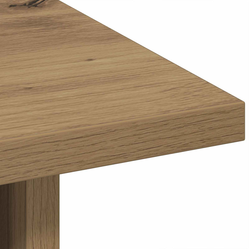 41cm W Composite Bedside Table, Artisan Oak