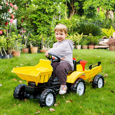 Ride on Toy Pedal Dump Tractor