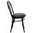 Prompton Fan Back Metal Chair - Vinyl Seat-241191357
