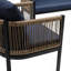 Combinaison de canapé pour plusieurs personnes avec une table, idéale pour le jardin, la cour et les balcons-665085494