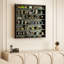 Glass 80 cm W Display Cabinet
