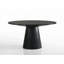 Ensemble de table de salle à manger 5 pièces l 59 po avec base à piédestal et chaises