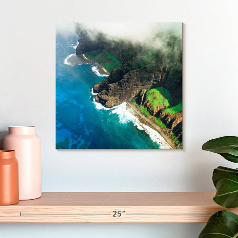 Gillard Na Pali Coast Kauai, H 16 po x l 16 po