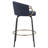 Zora Swivel Upholstered Velvet Counter Stool-1150374571