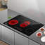 Plaque de cuisson électrique 5 brûleurs 8500W avec brûleur électrique double AMZCHEF