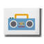 «Retro Boombox» par Ann Kelle Designs, art mural sur toile-64709578
