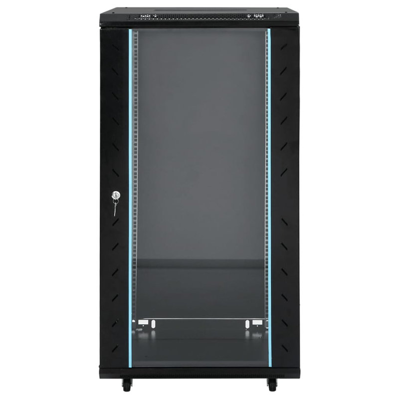 Armoire 22U 22 "IP20 23,6" x 23,6 "x 47,2", Noir