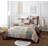 Bohemian Luxury Burgundy Cotton Patchwork Quilt Set-781968192
