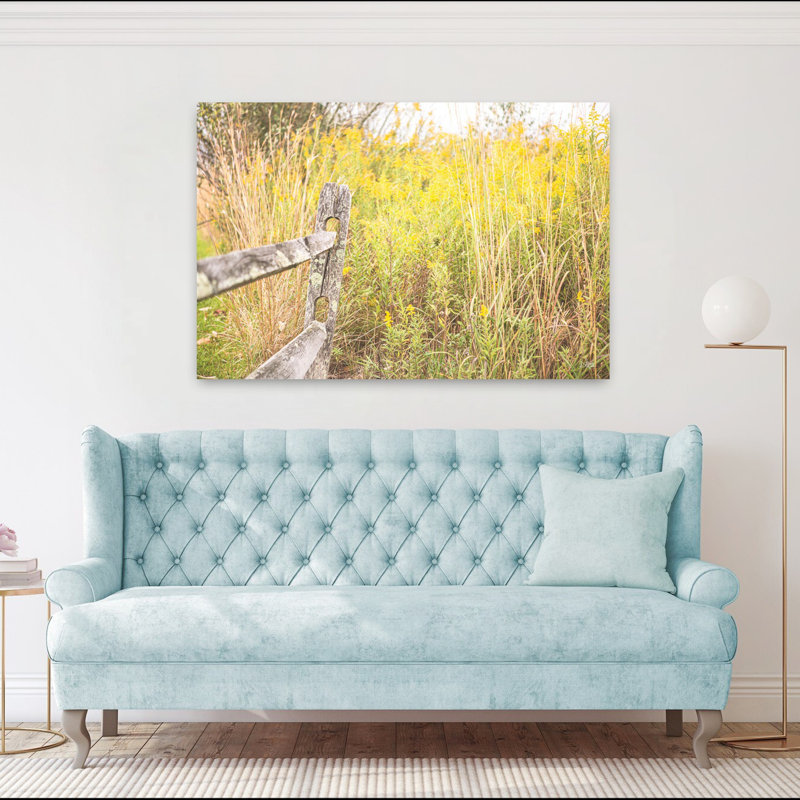 Fence Stops Here Contemporary Art, 40" H x 60" W