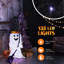 Décorations fantômes pliables d'Halloween 4 pi