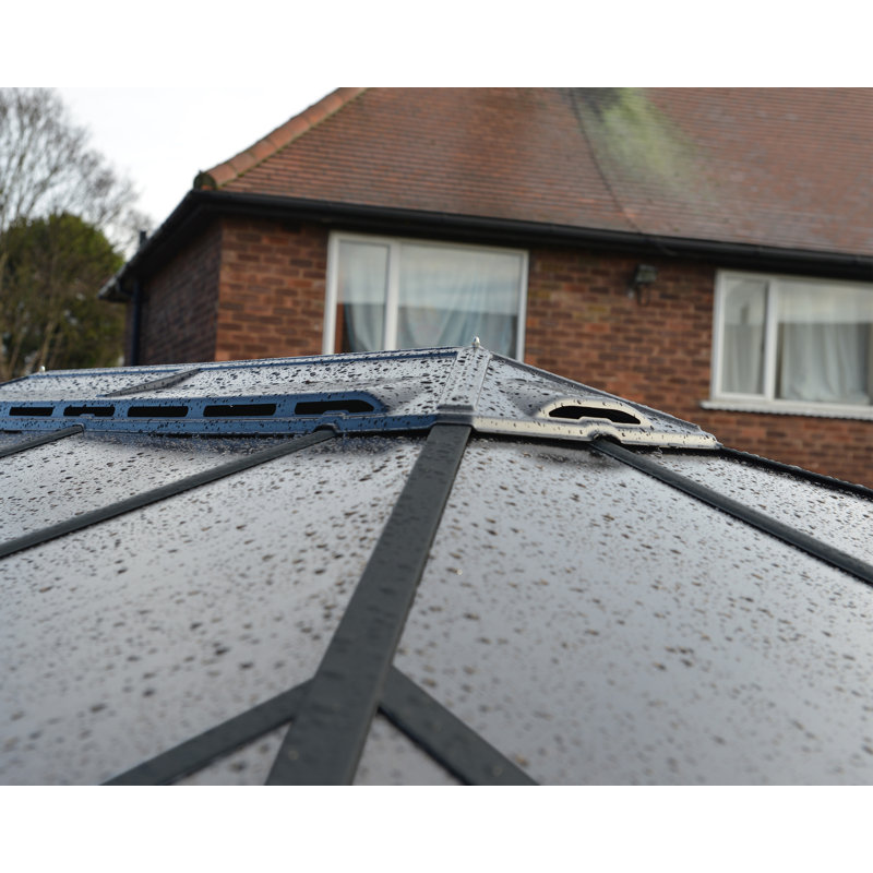 Martinique 3.5m x 3m Metal Patio Gazebo