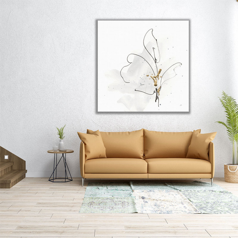 Cool Grey V - reproduction d'art sur toile, H 12 po x l 12 po