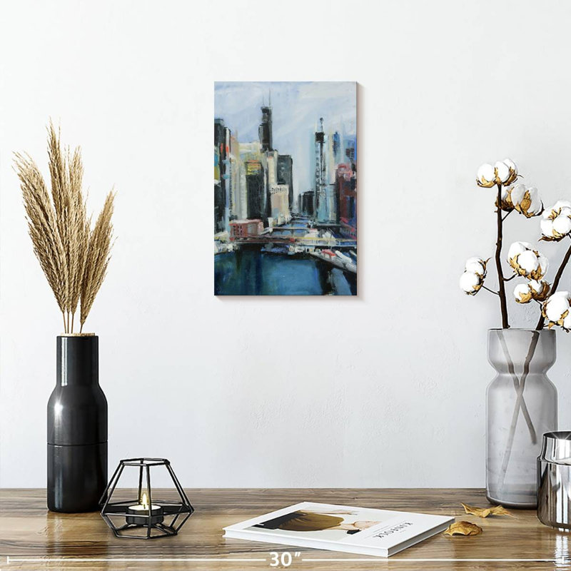 Sireci River View, 12" H x 8" W