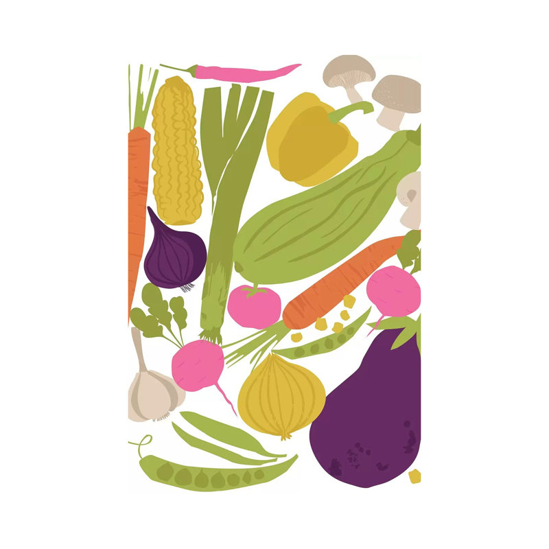 «In the Kitchen II» par Angela Nikeas - impression sur toile tendue, H 26 po x l 18 po x 1,5 po