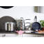 Everyday Stainless Steel Saucepan with Lid-93767044