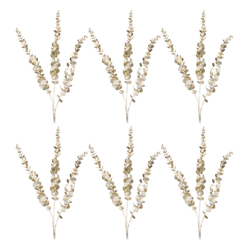 Polyethylene (PE) Eucalyptus Arrangement, Champagne