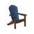 Navy Blue/Chocolate Brown