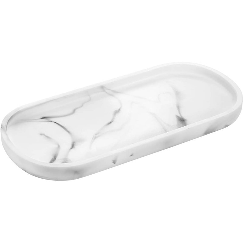 Tray, Marble White